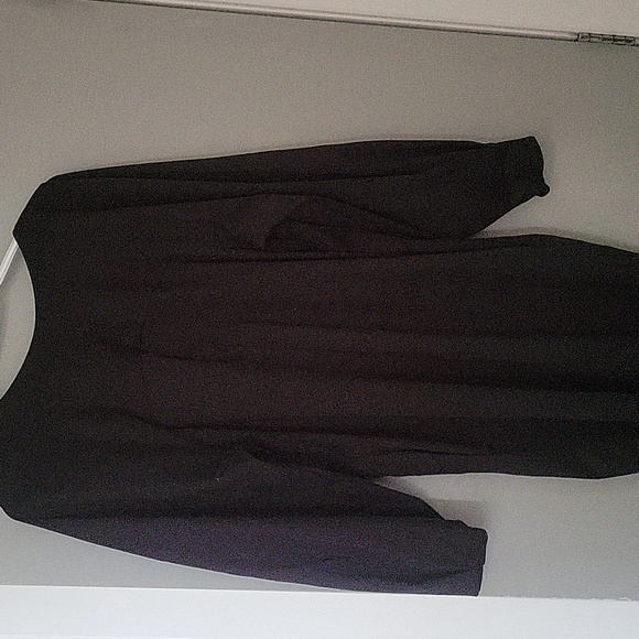 Cos black puff large sleeve dress size M - Picture 3 of 10